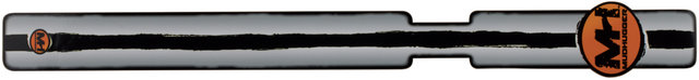 Mudhugger Front Long Mudguard Decal - grey/universal