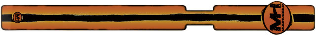 Mudhugger Front Long Mudguard Decal - orange/universal