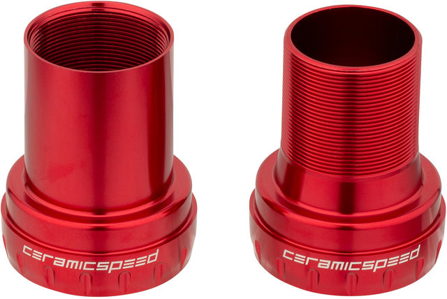 CeramicSpeed BB30 Shimano Road Coated Innenlager 42 x 68 mm - red/BB30