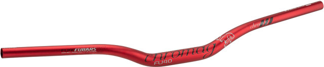 Chromag Fubars FU40 31.8 40 mm Riser Lenker - red/800 mm 8°