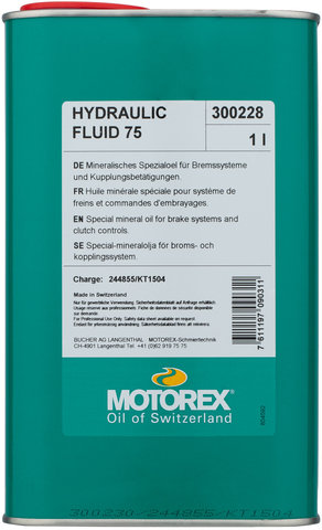 Motorex Hydraulic Fluid 75 Bremsflüssigkeit Mineralöl - universal/1 Liter