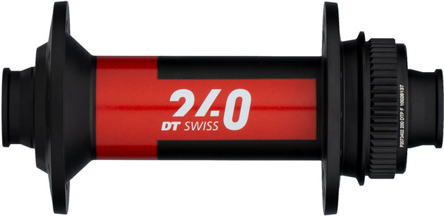 DT Swiss 240 Classic MTB Boost Disc Center Lock VR-Nabe - schwarz/15 x 110 mm / 28 Loch