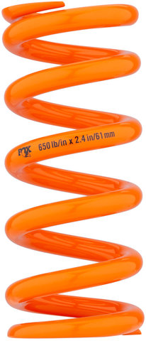 Fox Racing Shox SLS Super Light Steel Coil for 50 - 57.5 mm Stroke - orange/650 lbs