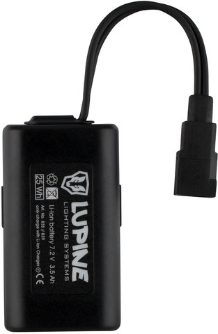 Lupine Batterie Li-Ion Hardcase avec FastClick - noir/3,3 Ah