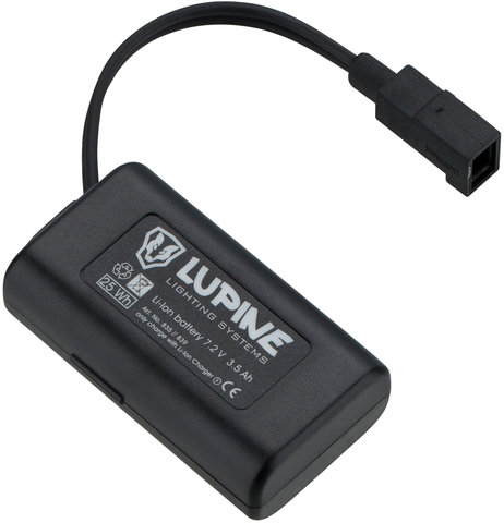 Lupine Batterie Li-Ion Hardcase avec FastClick - noir/3,3 Ah