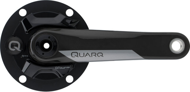 QUARQ DFour DUB Power Meter Carbon Crankset - black/172.5 mm