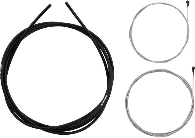 SRAM Kit de cables de frenos extralargo SlickWire Pro Road - black/universal