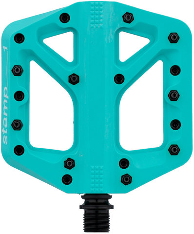 crankbrothers Stamp 1 LE Plattformpedale - turquoise/small