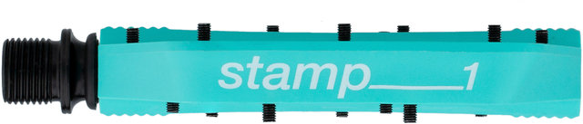 crankbrothers Stamp 1 LE Plattformpedale - turquoise/small
