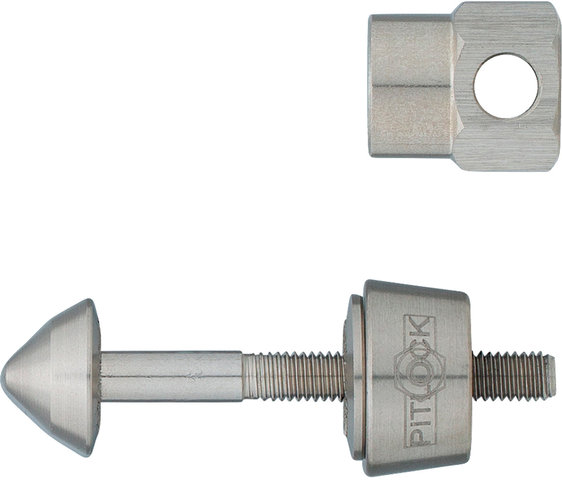 Pitlock Set de bloqueadores de tijas de sillín 06 - plata/33 mm