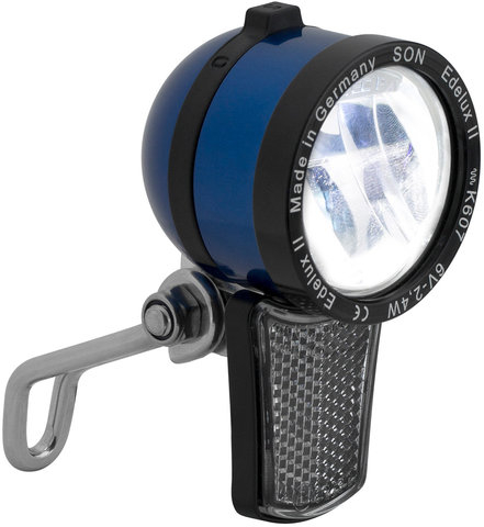 SON Edelux II LED Front Light - StVZO Approved - anodized blue/140 cm