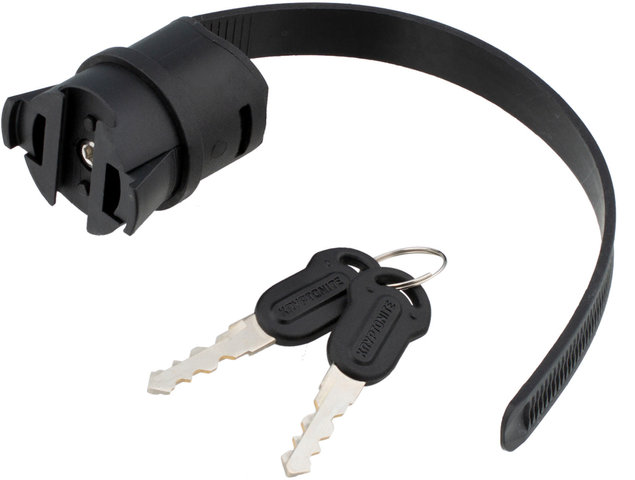 Kryptonite KryptoFlex 1565 Key Cable Lock - black/65 cm