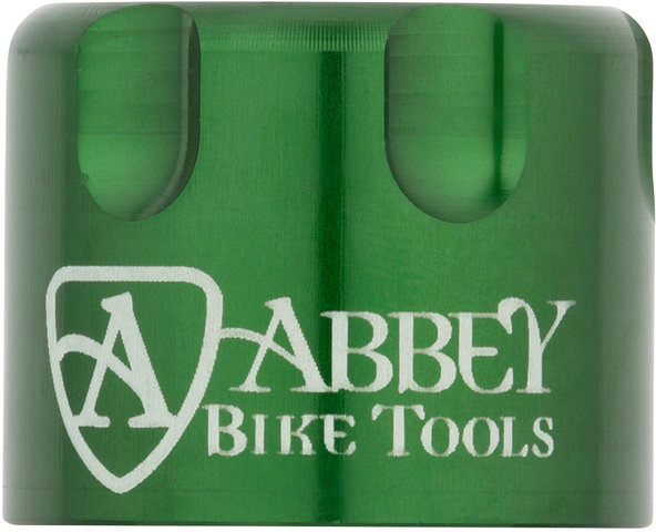 Abbey Bike Tools Capuchon à Douille Suspension Top Cap Socket - green/24 mm