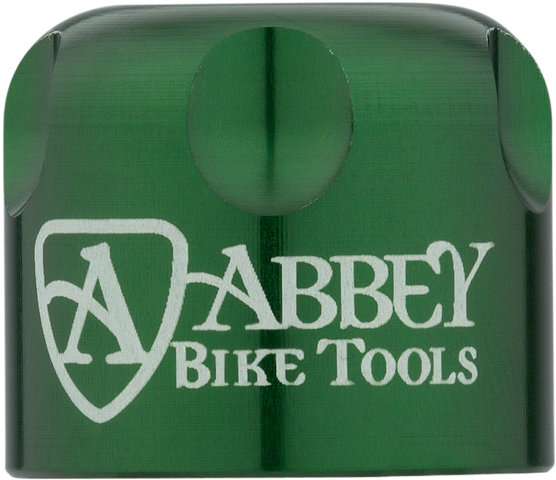 Abbey Bike Tools Capuchon à Douille Suspension Top Cap Socket - green/22 mm