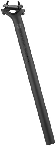 LEVELNINE Tija de sillín 350 mm Pro Team Carbon Stealth - black stealth/31,6 mm / 350 mm / SB 0 mm