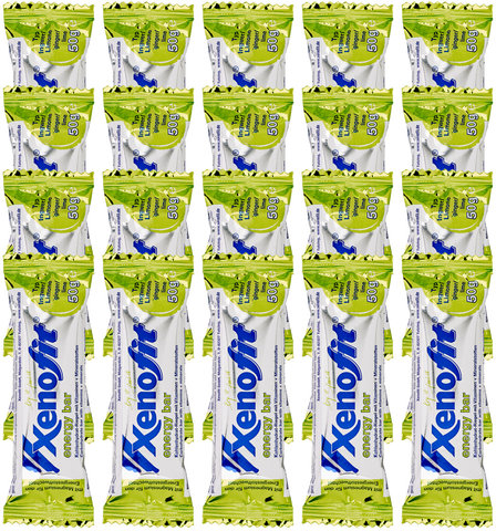 Xenofit energy bar Energieriegel - 20 Stück - ingwer-limone/1000 g