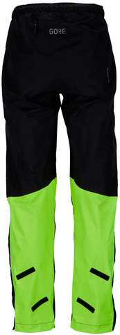 GORE Wear Pantalones GORE-TEX Paclite - black-neon yellow/M