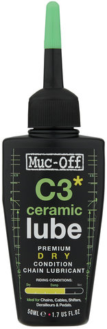 Muc-Off Lubrifiant pour Chaîne C3 Ceramic Dry Lube - universal/50 ml