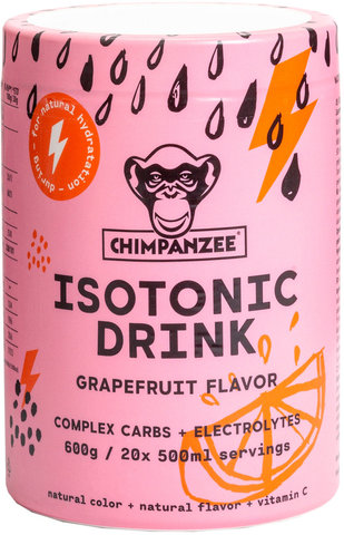 Chimpanzee Boisson Sportive Isotonique Energy Drink - 600 g - grapefruit/600 g