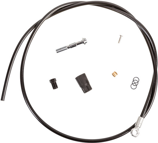 Shimano Bremsleitung SM-BH90-SBM kürzbar mit Banjo für XTR, XT, SLX - schwarz/1000 mm