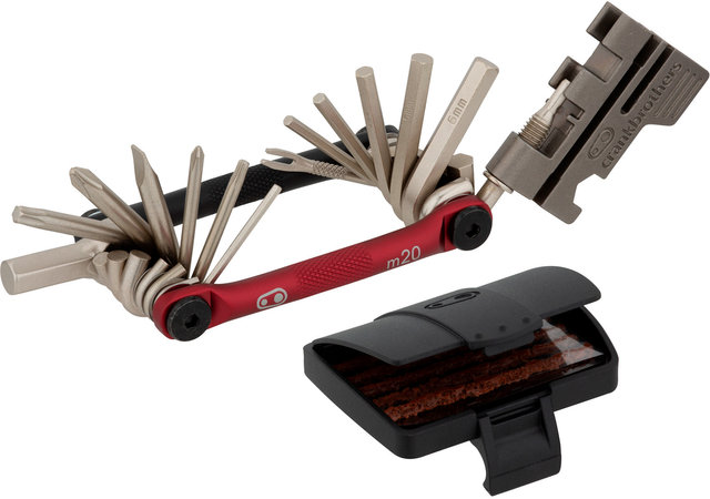 crankbrothers M20 Multi-tool - black-red/universal