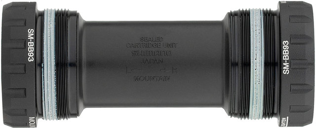 Shimano Boîtier de Pédalier XTR SM-BB93 Hollowtech II - noir/BSA