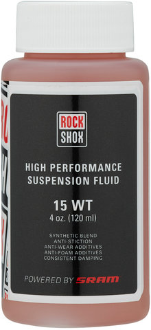 RockShox Gabelöl 15 WT Viskosität - universal/120 ml