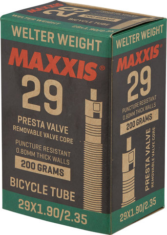 Maxxis Welterweight 29" Inner Tube - black/29x1.9-2.35 Presta