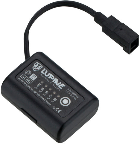 Lupine SmartCore Lithium-Ion Battery w/ FastClick - black/2.0 Ah