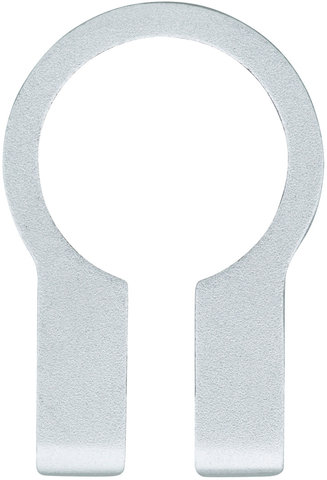 Pitlock Saddle Clamp - silver/28.6 mm