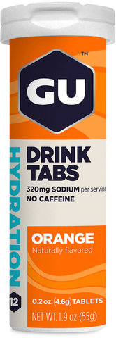 GU Energy Labs Hydration Drink Tabs Brausetabletten - 1 Stück - orange/54 g