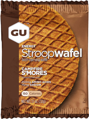 GU Energy Labs Energy Stroopwafel - 1 Stück - campfire s´mores/32 g