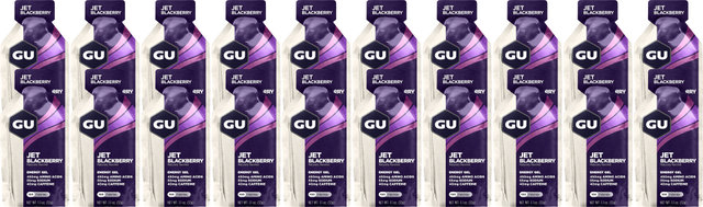 GU Energy Labs Energy Gel - 20 Stück - jet blackberry/640 g