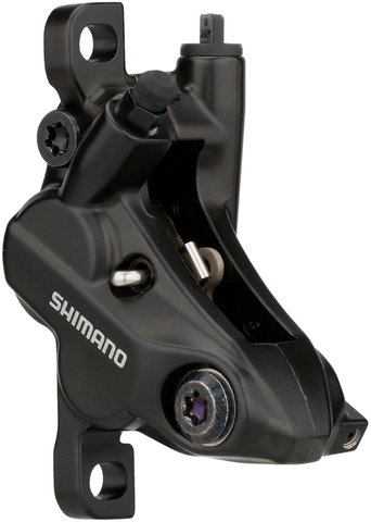 Shimano BR-MT520 Bremssattel mit Resinbelag - schwarz/VR / HR Postmount 6"