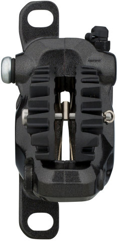 Shimano XT Bremssattel BR-M8000 mit Resinbelag mit Kühlrippen - schwarz/VR / HR Postmount 6"