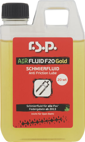 r.s.p. Airfluid F20 Gold Suspension Fluid - universal/canister, 250 ml