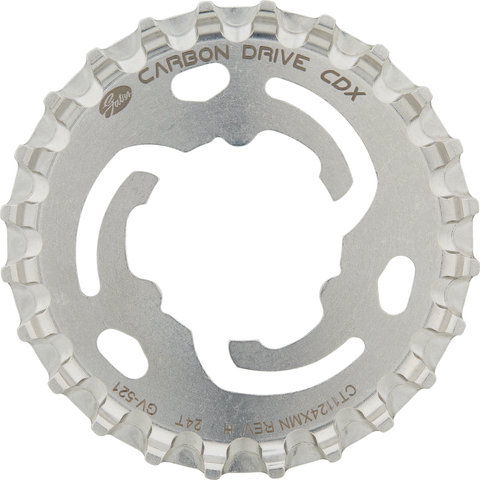 Gates CDX 3-cam SureFit Shimano / SRAM Rear Belt Drive Sprocket - silver/24 tooth