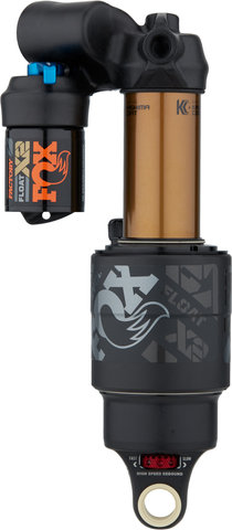 Fox Racing Shox Amortisseur Float X2 2POS Factory Trunnion Modèle 2022 - black-orange/185 mm x 50 mm