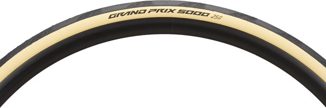 Continental Grand Prix 5000 28" Folding Tyre - black-creme/25-622 (700x25c)