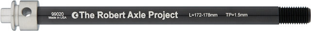 Robert Axle Project Eje pasante para enganche de tandem FollowMe - negro/12 x 142/148 mm, 1,5 mm, 169/172/178 mm