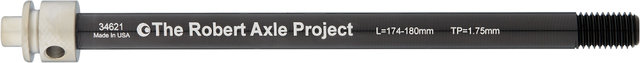 Robert Axle Project Eje pasante para enganche de tandem FollowMe - negro/12 x 148 mm, 1,75 mm, 174/180 mm