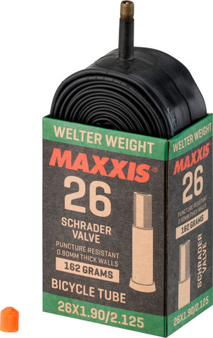 Maxxis Chambre à Air Welterweight 26" - noir/26 x 1,9-2,125 AV 36 mm