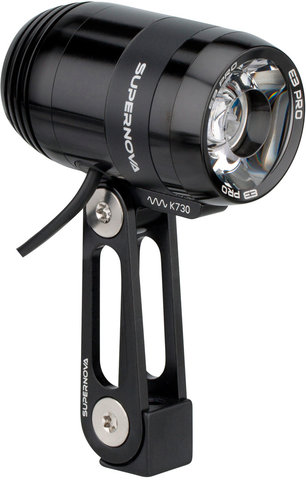 Supernova E3 Pro 2 LED Frontlicht mit StVZO-Zulassung - schwarz-eloxiert/mit Multimount