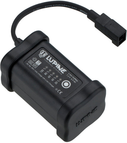 Lupine Batterie Li-Ion SmartCore avec Bande Velcro - noir/6,9 Ah