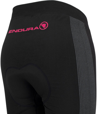 Endura Pantalones interiores para damas Engineered Padded Boxer - black/S