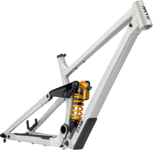 RAAW Mountain Bikes Kit de Cadre Madonna V2.2 29" avec ÖHLINS TTX 22 M Coil - raw matt/L, 60 mm, 548 lbs