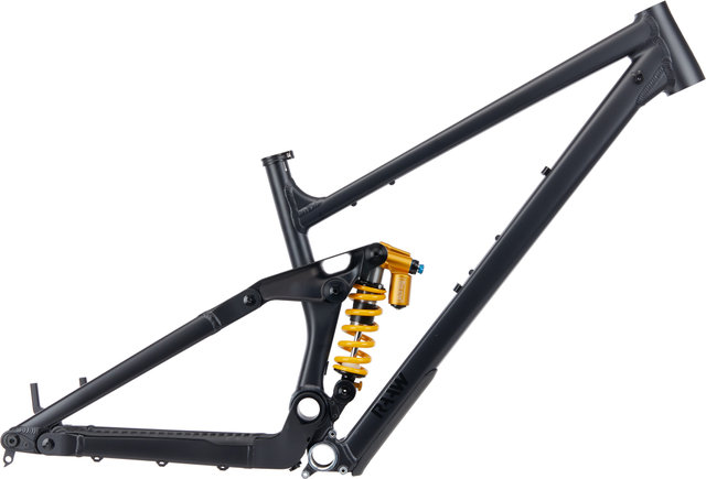 RAAW Mountain Bikes Madonna V2.2 29" Rahmenkit mit ÖHLINS TTX 22 M Coil - matt black/L, 60 mm, 548 lbs