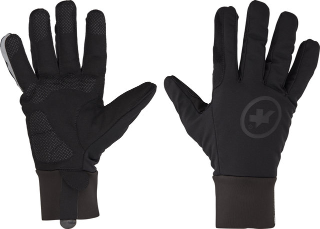 ASSOS Assosoires Ultraz Winter Ganzfinger-Handschuhe - black series/M