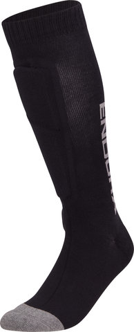 Endura SingleTrack Socks w/ Shin Pads - black/S-M