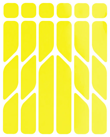 rie:sel re:flex Reflector Set - yellow/universal